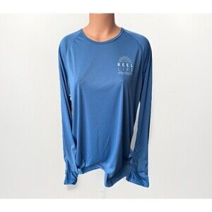 REEL LIFE Sun Defender Active UV Coverup Tee Boat Beach Outdoor Women XXL 2XL